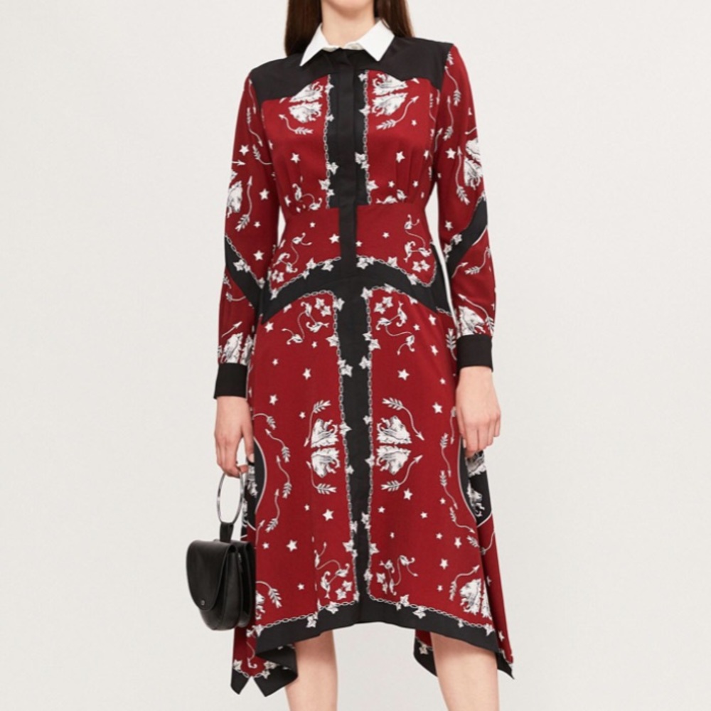 NWT Sandro Rosa Shirt Dress